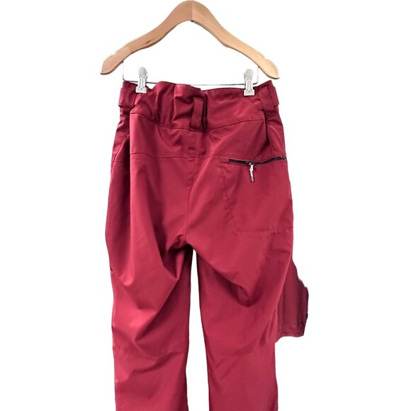 👗 2/$30 👗 Dark Red Body Glove Small Snow Pants with Zipper Pockets - Picture 4 of 5